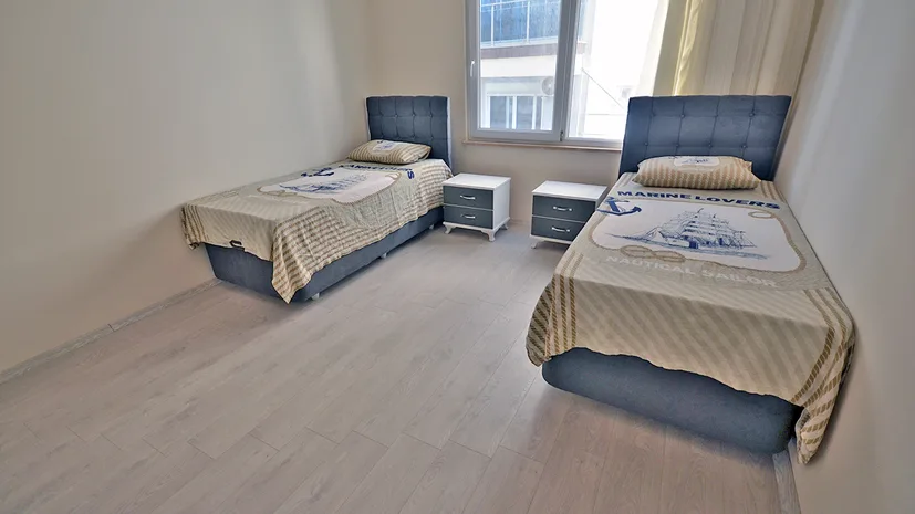 3+1 APARTMENT WITH SEA VIEW AND SEPARATE KITCHEN IN CİKCİLLİ