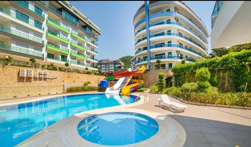 FULLY FURNISHED 1+1 APARTMENT FOR SALE IN ALANYA KARGICAK