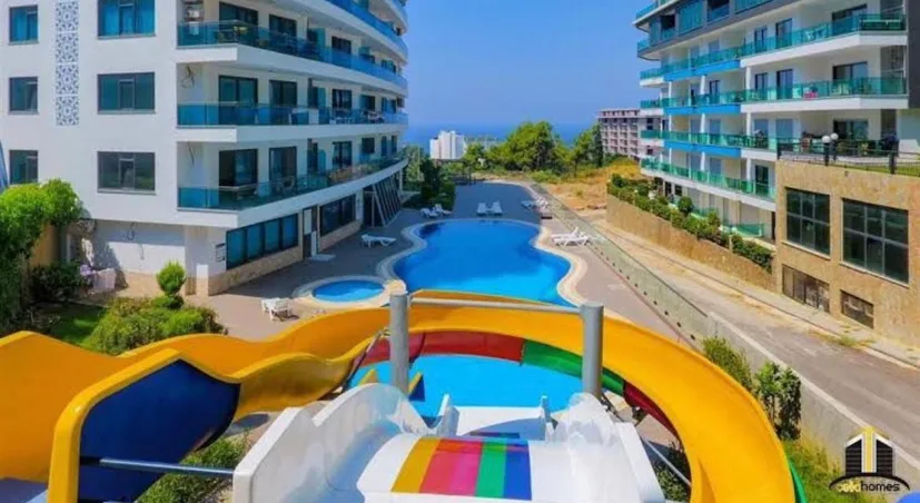 FULLY FURNISHED 1+1 APARTMENT FOR SALE IN ALANYA KARGICAK