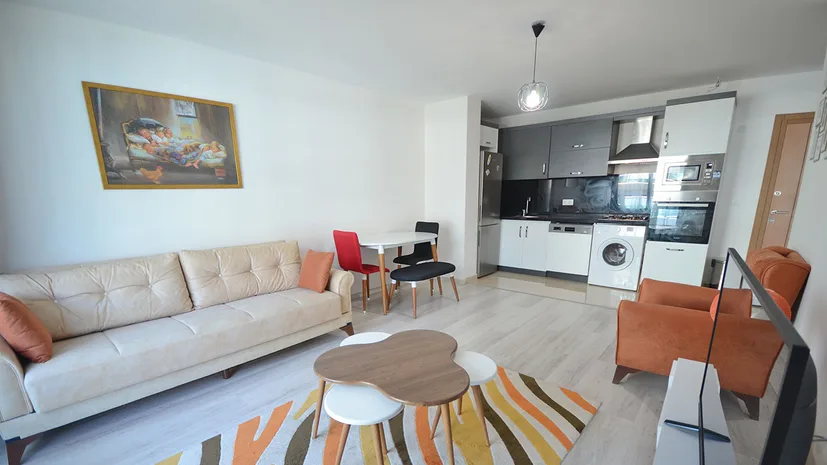 FULLY FURNISHED 1+1 APARTMENT FOR SALE IN ALANYA KARGICAK