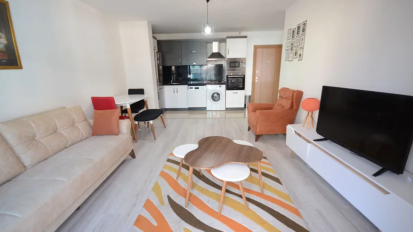 FULLY FURNISHED 1+1 APARTMENT FOR SALE IN ALANYA KARGICAK