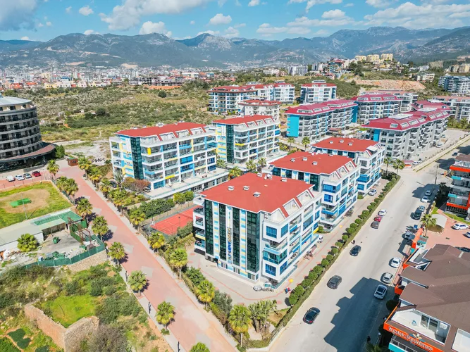 2+1 DUPLEX APARTMENT FOR SALE IN A GATED COMMUNITY IN ALANYA KESTEL.