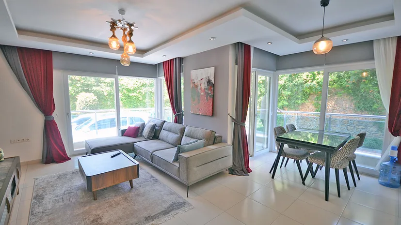 2+1 DUPLEX APARTMENT FOR SALE IN A GATED COMMUNITY IN ALANYA KESTEL.