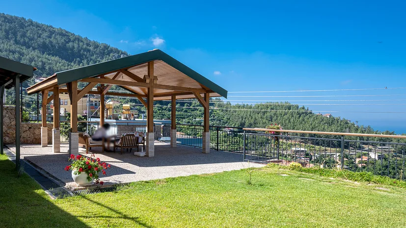4+1 DETACHED VILLA WITH UNIQUE CITY VIEWS IN ALANYA OBA.