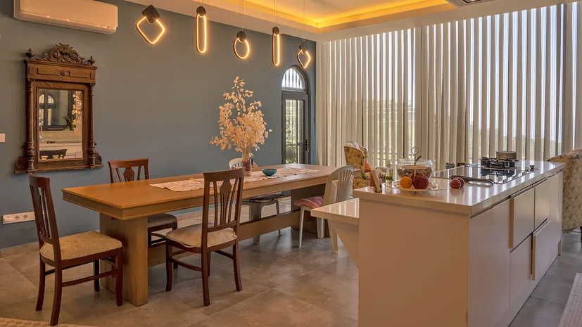 4+1 DETACHED VILLA WITH UNIQUE CITY VIEWS IN ALANYA OBA.