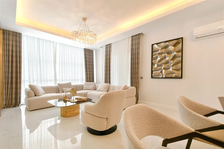 LUXURY FURNISHED 3+1 APARTMENT WITH SEPARATE KITCHEN, 140m² IN OBA