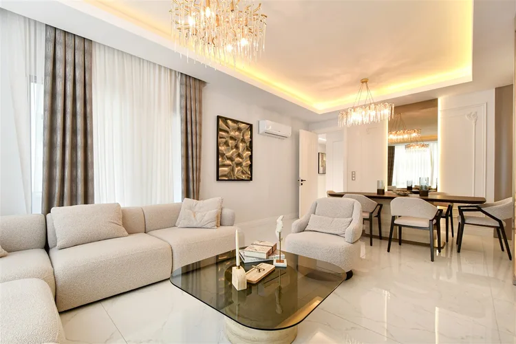 LUXURY FURNISHED 3+1 APARTMENT WITH SEPARATE KITCHEN, 140m² IN OBA