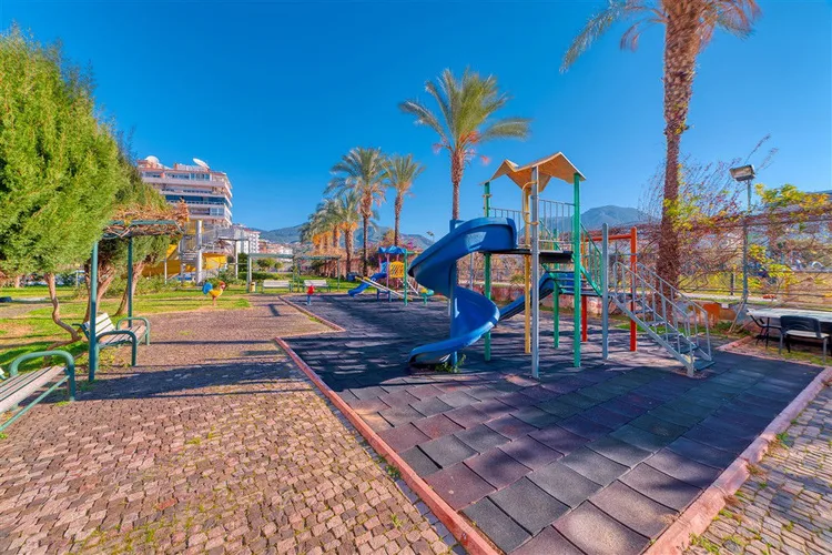 LUXURY FURNISHED 2+1 APARTMENT NEAR THE SEA IN TOSMUR, ALANYA.