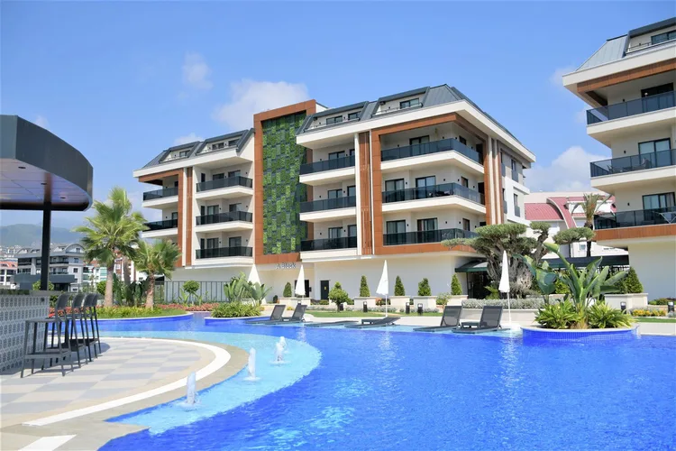 2+1 LUXURY FURNISHED APARTMENT IN ALANYA OBA CENTER.