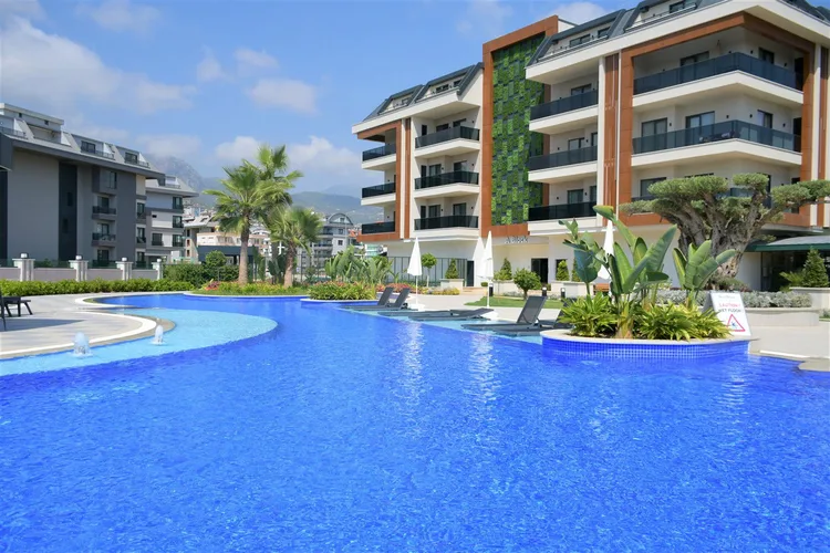 2+1 LUXURY FURNISHED APARTMENT IN ALANYA OBA CENTER.