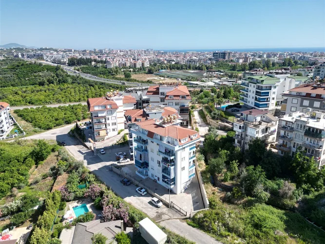 FULLY FURNISHED 2+1 APARTMENT WITH SEPARATE KITCHEN IN ALANYA OBA.