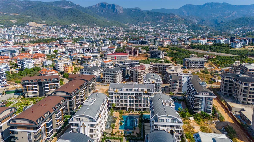 LUXURY FURNISHED 1+1 APARTMENT WITH FULL AMENITIES IN ALANYA OBA.