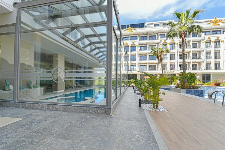 LUXURY FURNISHED 1+1 APARTMENT WITH FULL AMENITIES IN ALANYA OBA.
