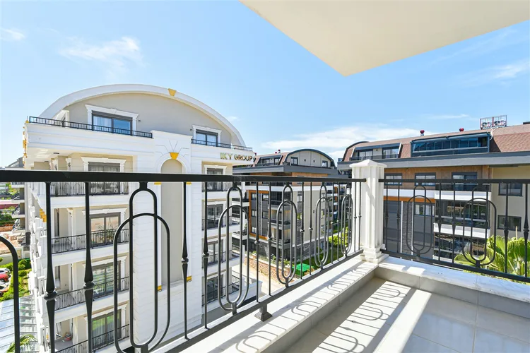 LUXURY FURNISHED 1+1 APARTMENT WITH FULL AMENITIES IN ALANYA OBA.