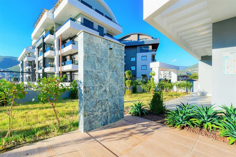 1+1 FURNISHED APARTMENT WITH NATURE VIEW IN ALANYA OBA.
