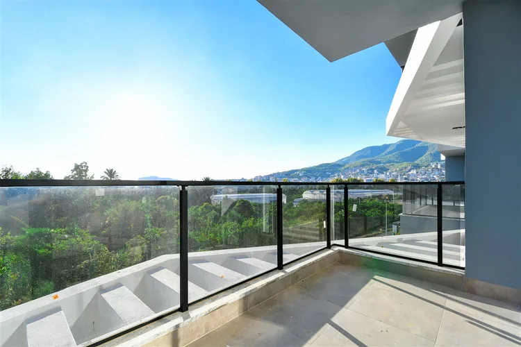 1+1 FURNISHED APARTMENT WITH NATURE VIEW IN ALANYA OBA.