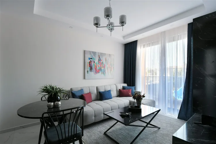 LUXURY FURNISHED 1+1 APARTMENT IN ALANYA MAHMUTLAR.