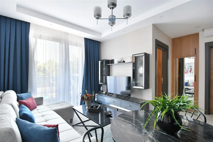 LUXURY FURNISHED 1+1 APARTMENT IN ALANYA MAHMUTLAR.