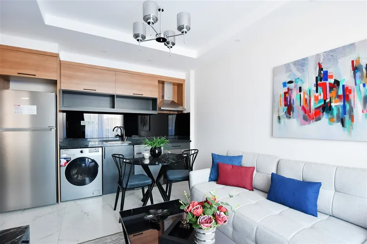 LUXURY FURNISHED 1+1 APARTMENT IN ALANYA MAHMUTLAR.