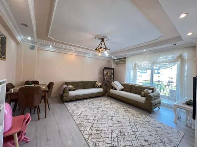 3+1 FURNISHED APARTMENT WITH SEPARATE KITCHEN IN TOSMUR, ALANYA