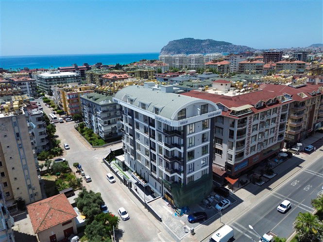 NEW 1+1 APARTMENT NEAR THE SEA IN ALANYA OBA.