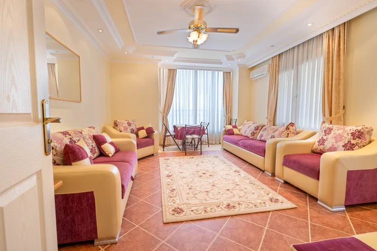 1+1 FURNISHED APARTMENT NEAR THE SEA IN TOSMUR, ALANYA.