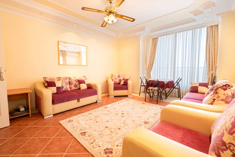1+1 FURNISHED APARTMENT NEAR THE SEA IN TOSMUR, ALANYA.