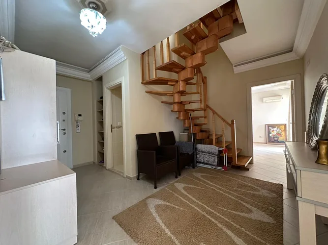 4+1 DUPLEX APARTMENT WITH CASTLE AND SEA VIEW IN CİKCİLLİ.