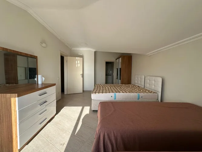 4+1 DUPLEX APARTMENT WITH CASTLE AND SEA VIEW IN CİKCİLLİ.