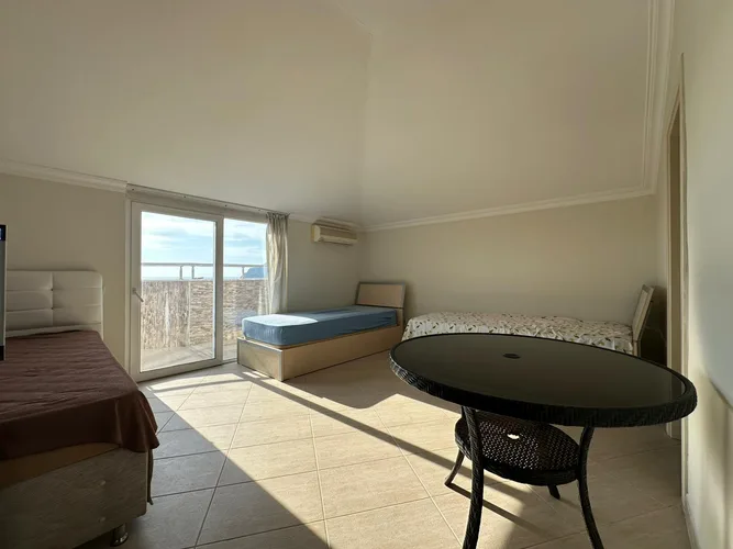 4+1 DUPLEX APARTMENT WITH CASTLE AND SEA VIEW IN CİKCİLLİ.