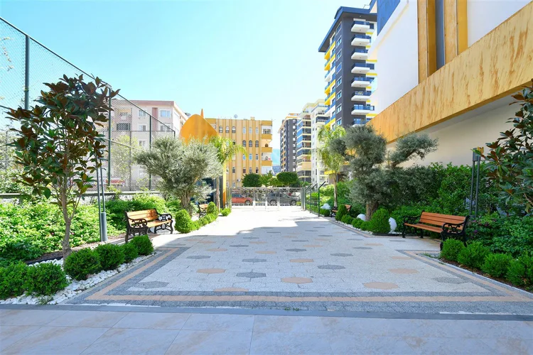 FURNISHED 2+1 APARTMENT IN HOTEL CONCEPT IN ALANYA MAHMUTLAR