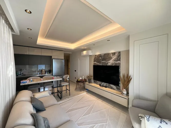 FURNISHED 2+1 APARTMENT IN HOTEL CONCEPT IN ALANYA MAHMUTLAR