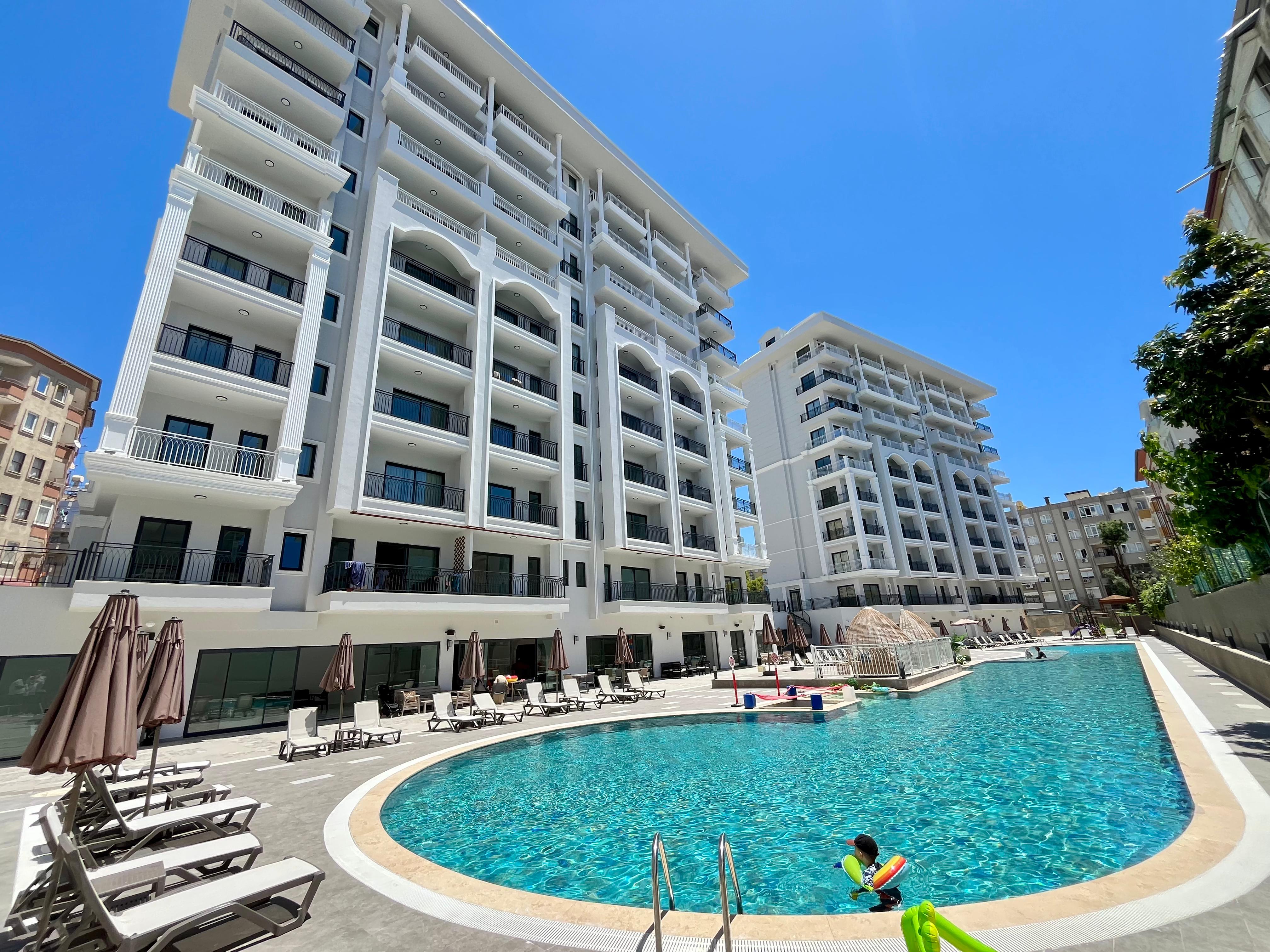 BRAND NEW 1+1 APARTMENT WITH CITY VIEW IN ALANYA