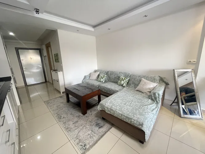 FURNISHED STUDIO APARTMENT WITH TERRACE IN ALANYA CIKCILLI, 50 m²