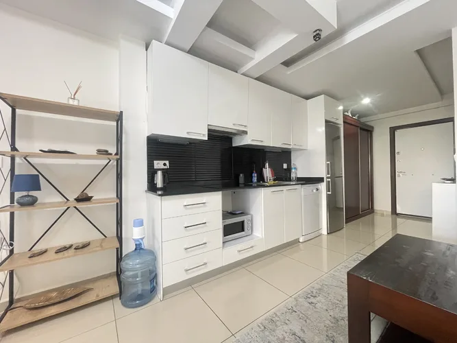 FURNISHED STUDIO APARTMENT WITH TERRACE IN ALANYA CIKCILLI, 50 m²