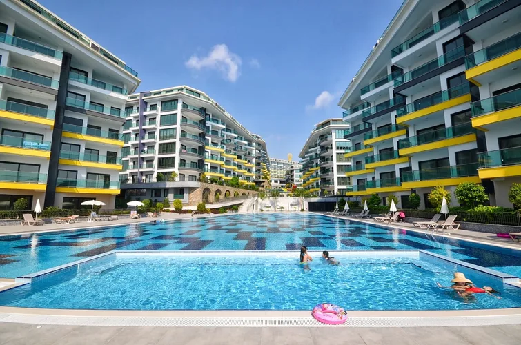 UNIQUE CITY AND SEA VIEW 3+1 DUPLEX APARTMENT IN ALANYA KARGICAK