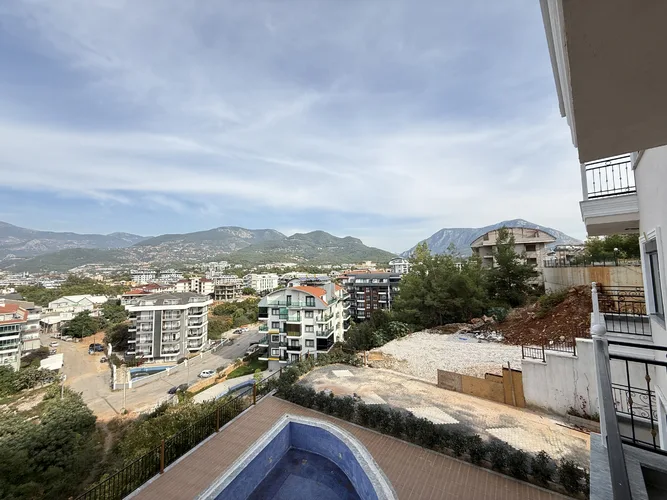 BRAND NEW 1+1 APARTMENT WITH MOUNTAIN VIEW IN ALANYA OBA