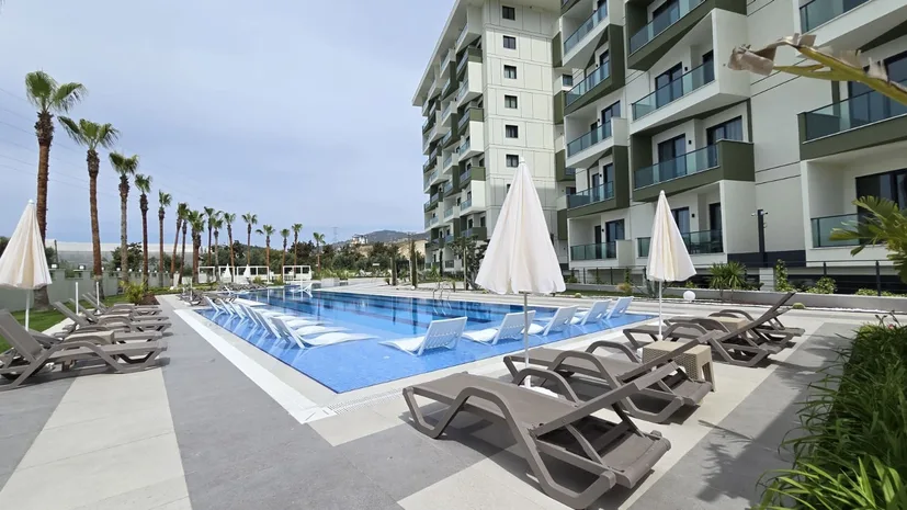5785-SEA VIEW 2+1 DUPLEX APARTMENT IN ALANYA DEMİRTAŞ