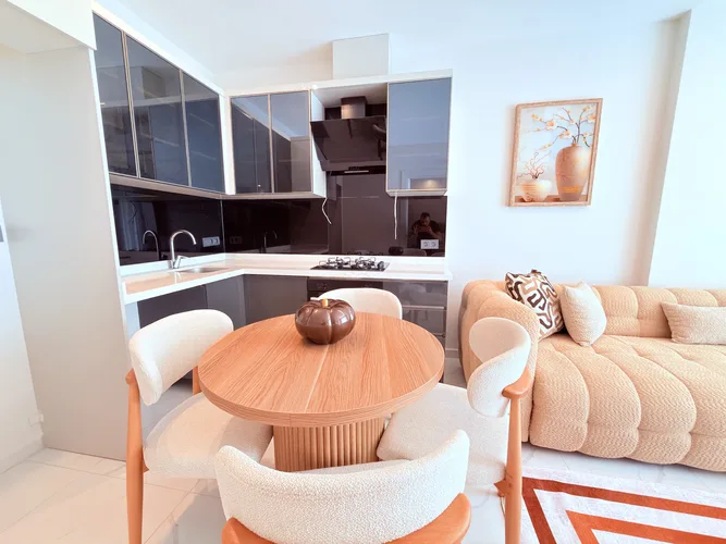 LUXURY FURNISHED 2+1 APARTMENT IN A RESIDENTIAL COMPLEX IN ALANYA KARGICAK
