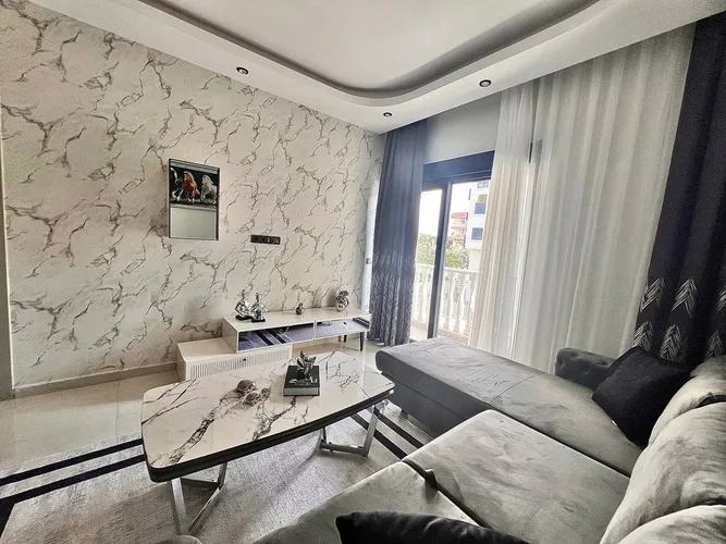 LUXURY FURNISHED 1+1 APARTMENT CLOSE TO ALANYA CITY HOSPITAL IN OBA