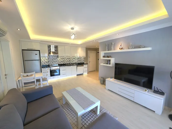 FURNISHED 1+1 APARTMENT CLOSE TO ALANYA CITY CENTER IN OBA