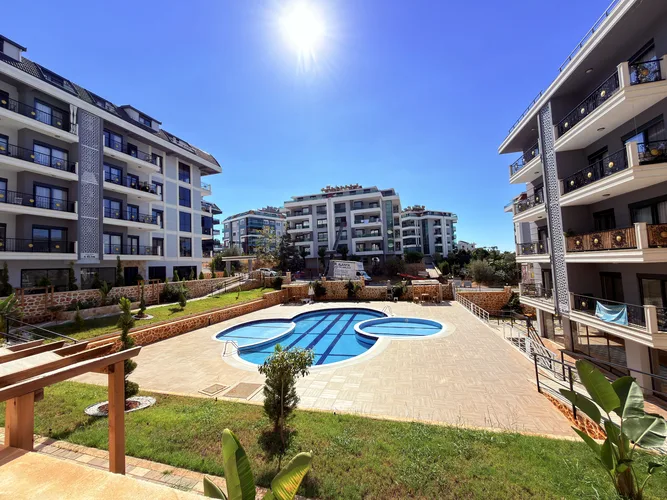 BRAND NEW 2+1 APARTMENT IN A RESIDENTIAL COMPLEX IN ALANYA OBA