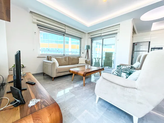 FULLY FURNISHED SPACIOUS 2+1 APARTMENT IN ALANYA OBA