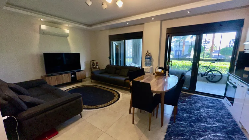 2+1 GARDEN DUPLEX APARTMENT WITH POOL VIEW IN ALANYA OBA