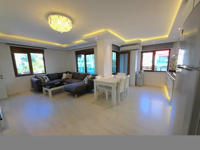 120 m² FURNISHED 3+1 APARTMENT IN A RESIDENTIAL COMPLEX IN ALANYA OBA