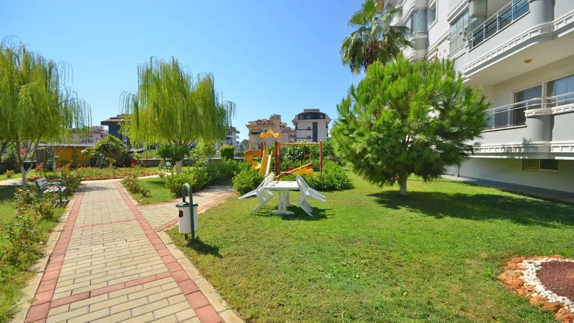 FURNISHED 3+1 DUPLEX APARTMENT WITH TERRACE IN ALANYA OBA