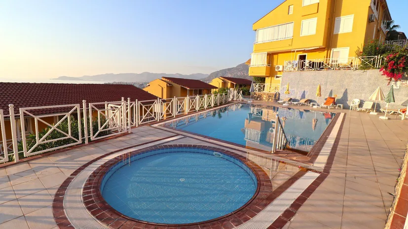 SEA VIEW 2+1 FURNISHED APARTMENT IN ALANYA KARGICAK