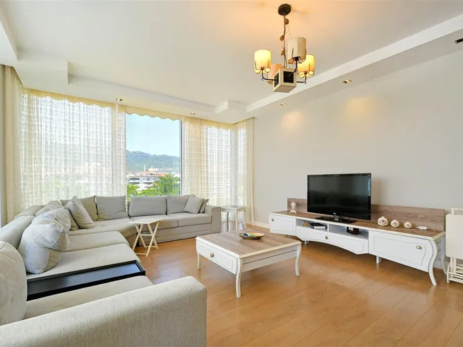 3+1 SEPARATE KITCHEN APARTMENT SUITABLE FOR CITIZENSHIP IN ALANYA OBA