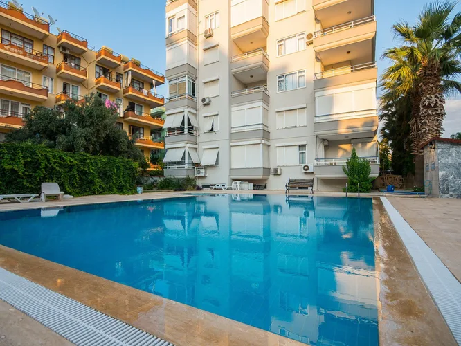 FURNISHED 1+1 APARTMENT WITH MOUNTAIN VIEW IN ALANYA CENTER