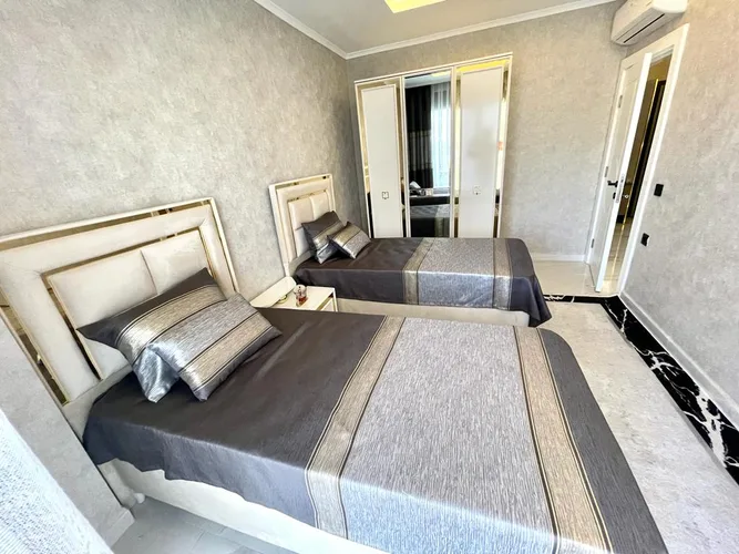 LUXURY FURNISHED 2+1 GARDEN DUPLEX APARTMENT IN ALANYA OBA